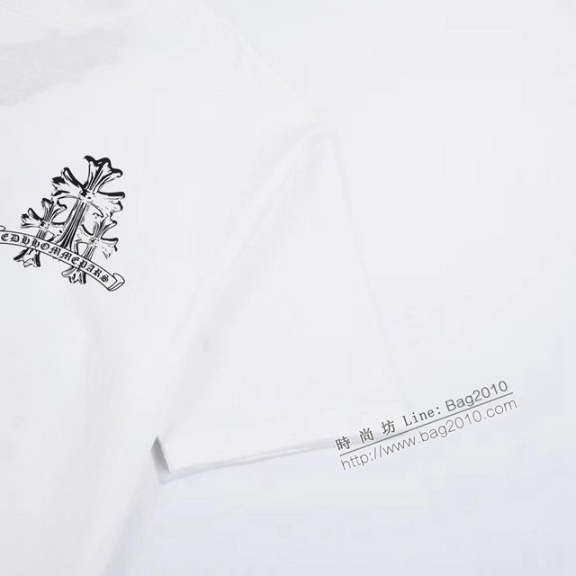 Chromehearts專櫃克羅心2023SS新款印花T恤 男女同款 tzy2829